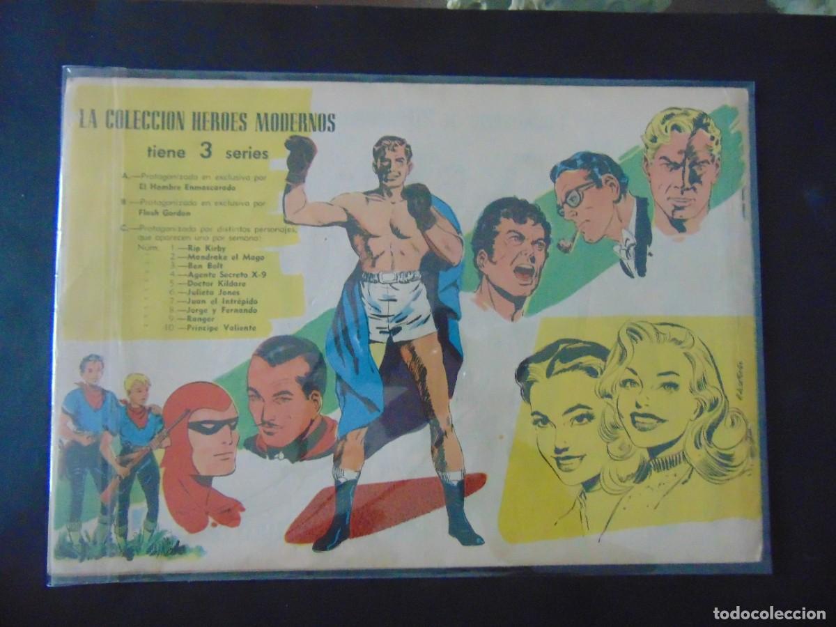 Tebeos: HEROES MODERNOS. BEN BOLT N&ordm; 8. SERIE C / C-24 - Foto 2