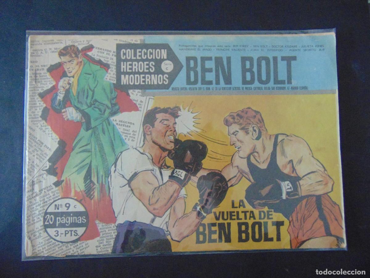 Tebeos: HEROES MODERNOS. BEN BOLT N&ordm; 9. SERIE C / C-24 - Foto 1