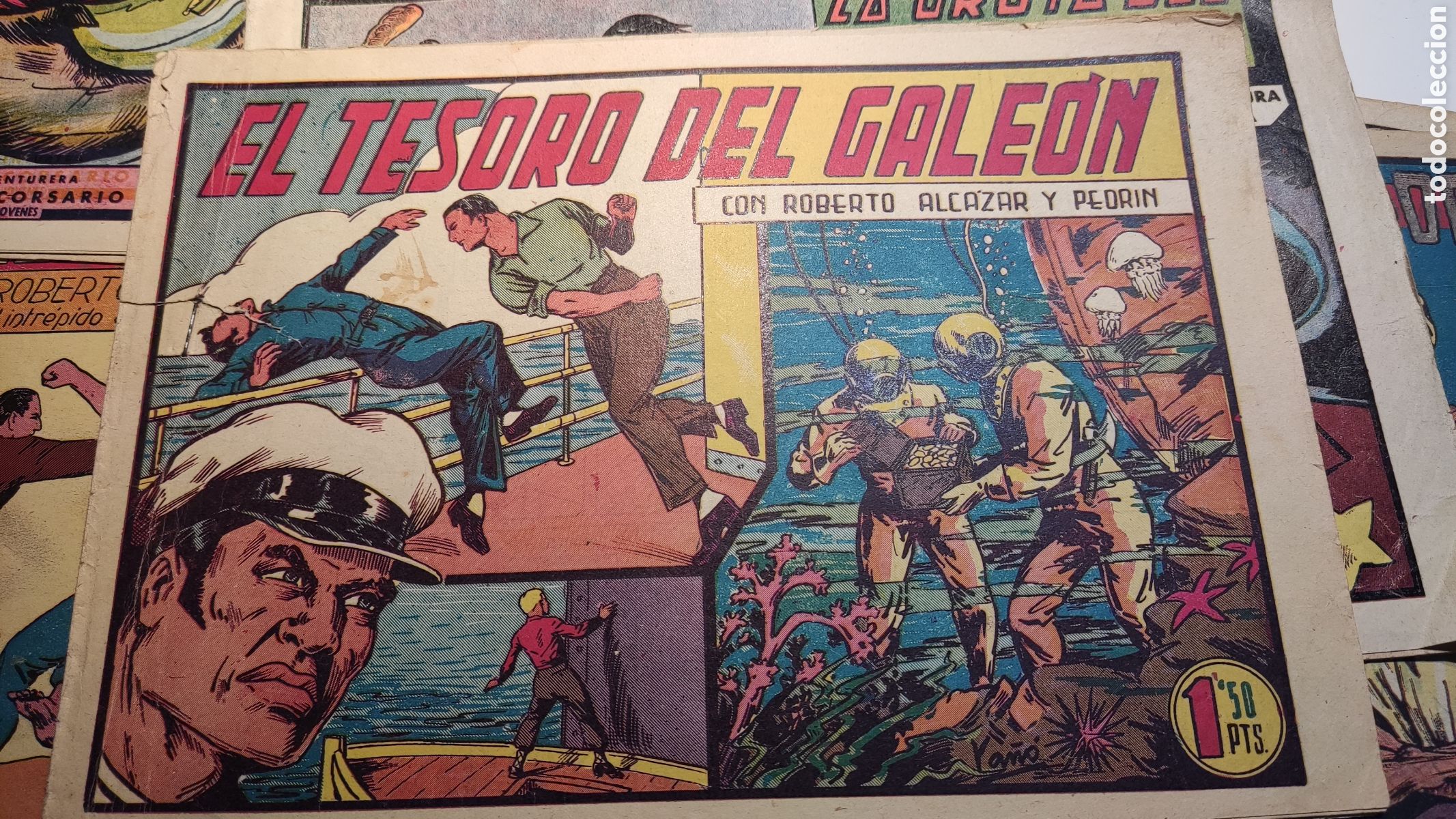 Tebeos: Roberto Alc&aacute;zar y Pedr&iacute;n, el tesoro del gale&oacute;n - Foto 1