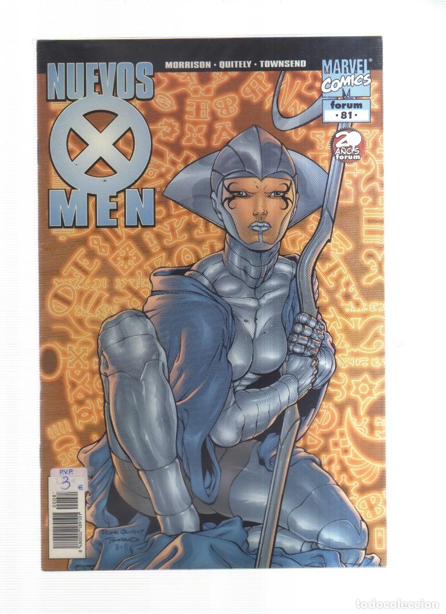 Tebeos: NUEVOS X MEN MARVEL COMICS FORUM N,81 - Foto 1