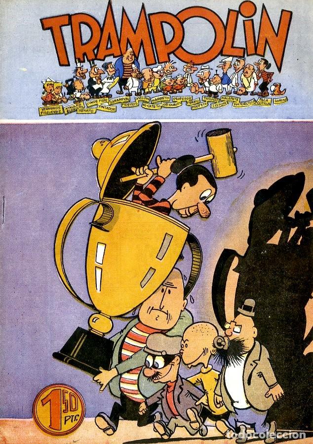 BDs: Trampolin / Secci&oacute;n de los aspirantes de acci&oacute;n cat&oacute;lica / 1950 / N.52 (A3)