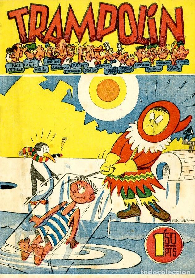 BDs: Trampolin / Secci&oacute;n de los aspirantes de acci&oacute;n cat&oacute;lica / 1950 / N.75 (A3)