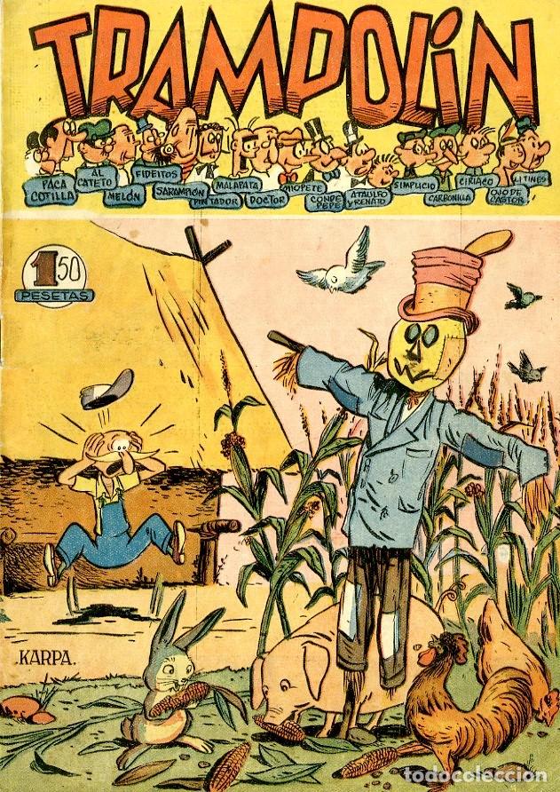 BDs: Trampolin / Secci&oacute;n de los aspirantes de acci&oacute;n cat&oacute;lica / 1950 / N.81 (A3)