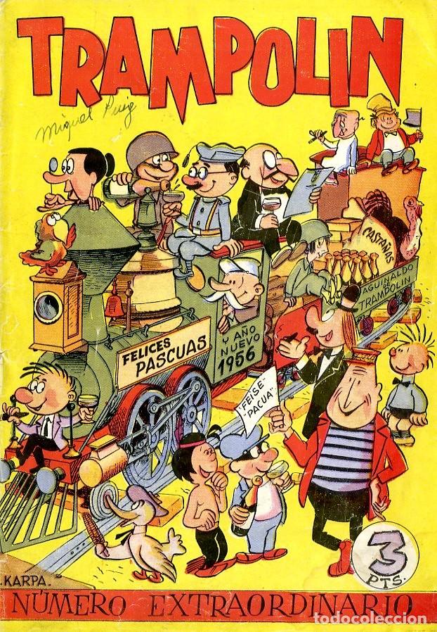 BDs: Trampolin / Secci&oacute;n de los aspirantes de acci&oacute;n cat&oacute;lica / 1950 / N.Extraordinario (A3)