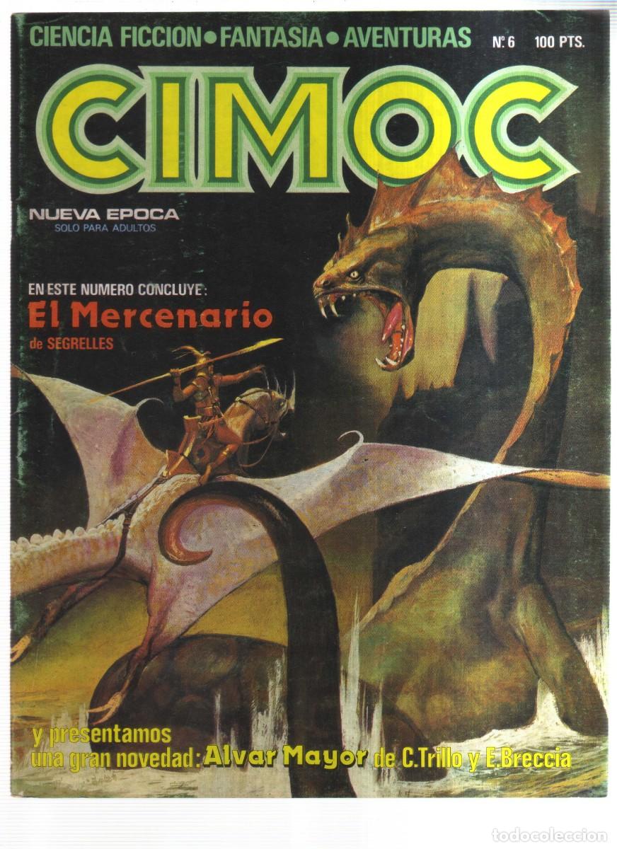 BDs: CIMOC CIENCIA FICCION FANTACIA AVENTURAS N,6