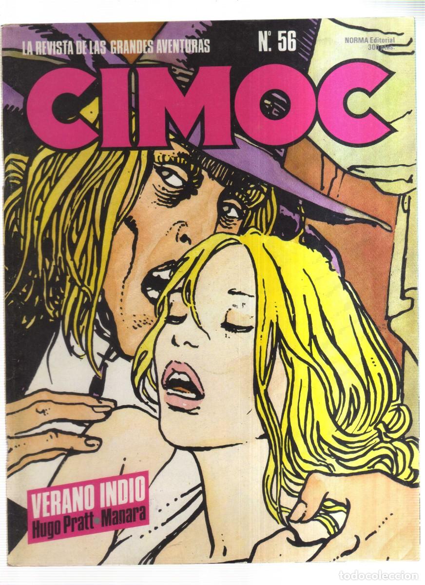 BDs: CIMOC LA REVISTA DE LAS GRANDES AVENTURAS N,56