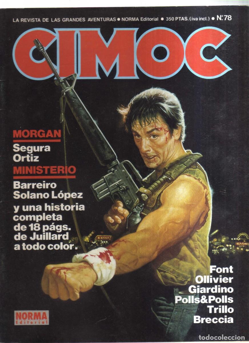 BDs: CIMOC LA REVISTA DE LAS GRANDES AVENTURAS N,78