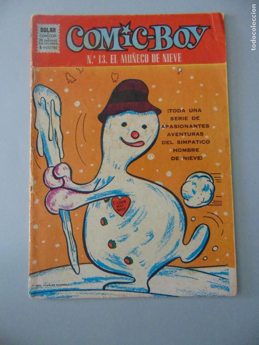 Tebeos: COMIC BOY N&ordm; 13. EL MU&Ntilde;ECO DE NIEVE / C-24 - Foto 1