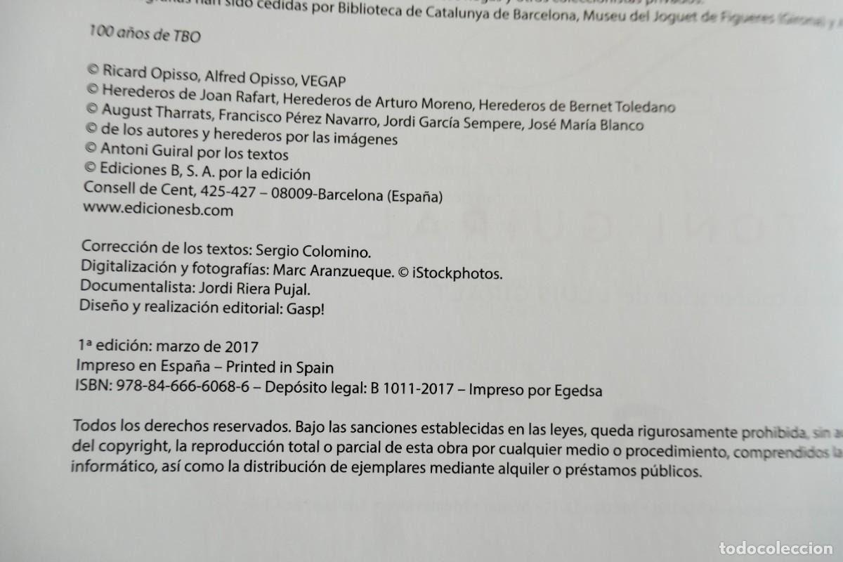 Tebeos: 100 A&Ntilde;OS DE TBO -ANTONI GUIRAL- 2017 - Foto 5
