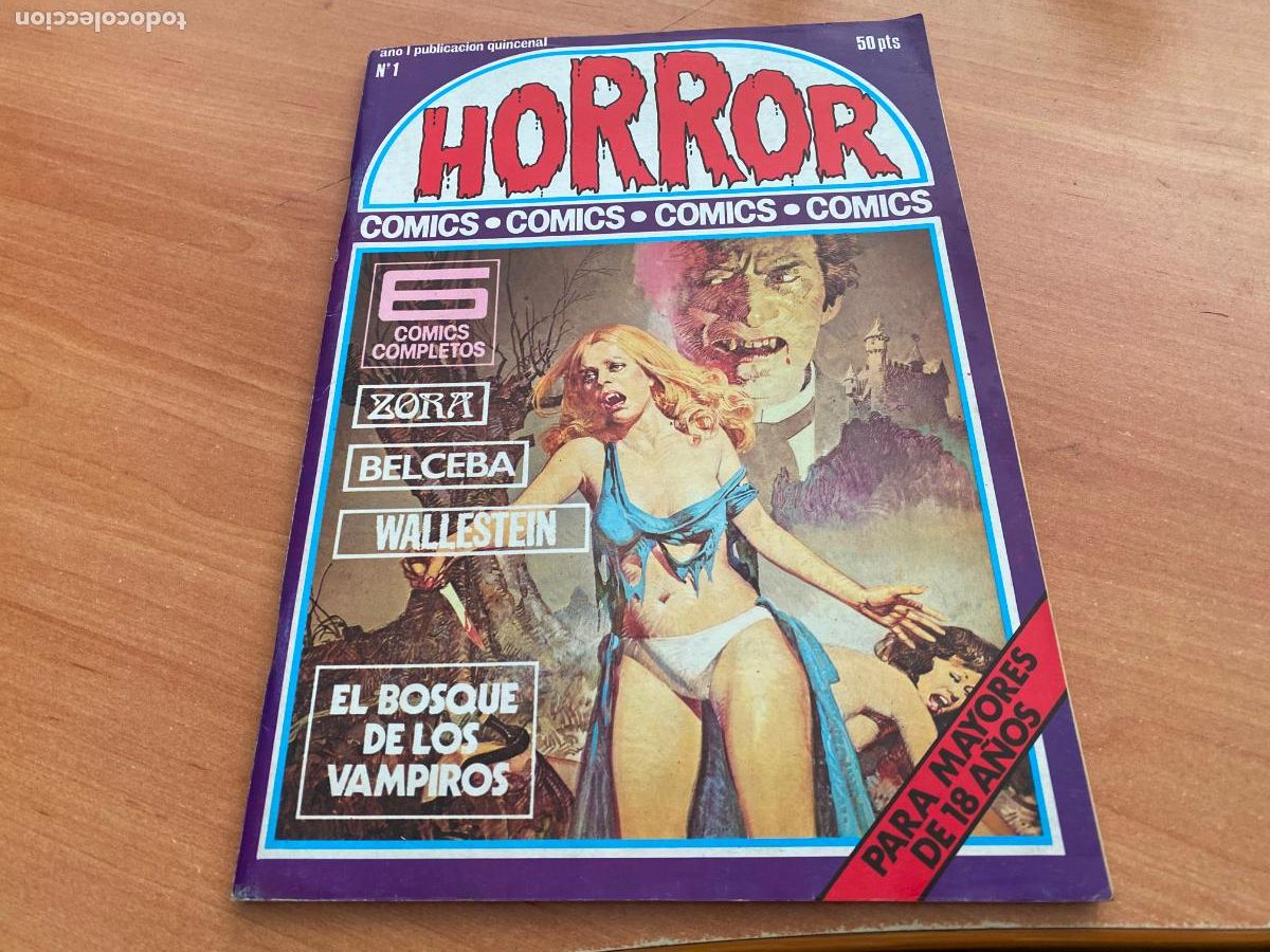 Tebeos: HORROR N&ordm; 1. EROTICO (COB253) - Foto 1