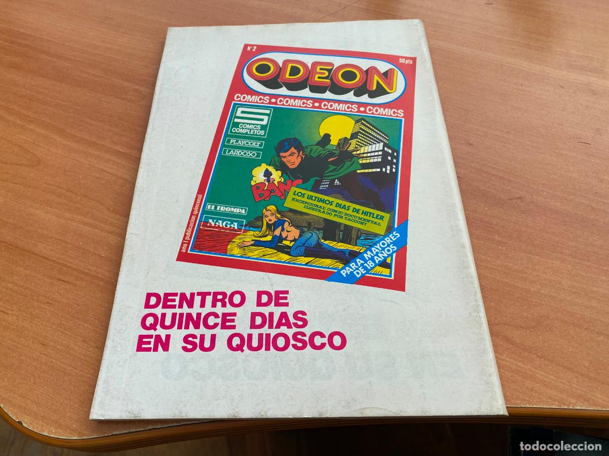 Tebeos: ODEON N&ordm; 1. EROTICO (COB253) - Foto 2