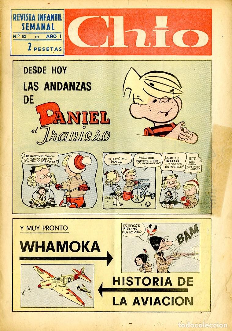 Tebeos: Ch&iacute;o / Prensa y Ediciones S.A. / A&ntilde;o 1 / 1966 / N.52 (A1) - Foto 1