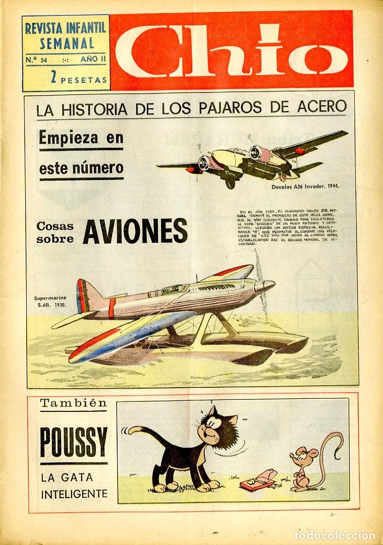 Tebeos: Ch&iacute;o / Prensa y Ediciones S.A. / A&ntilde;o II / 1967 / N.54 (A1) - Foto 1