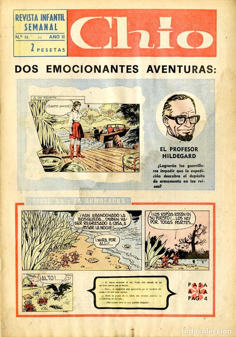 BDs: Ch&iacute;o / Prensa y Ediciones S.A. / A&ntilde;o II / 1967 / N.56 (A1)