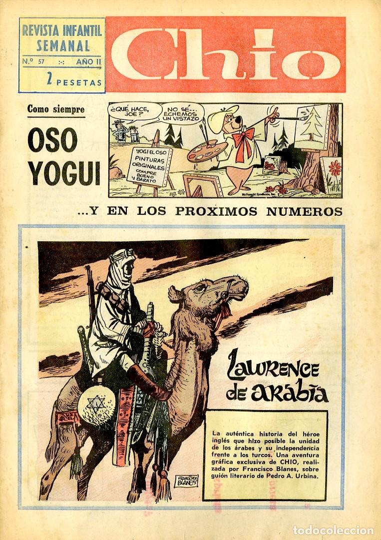 Tebeos: Ch&iacute;o / Prensa y Ediciones S.A. / A&ntilde;o II / 1967 / N.57 (A1) - Foto 1