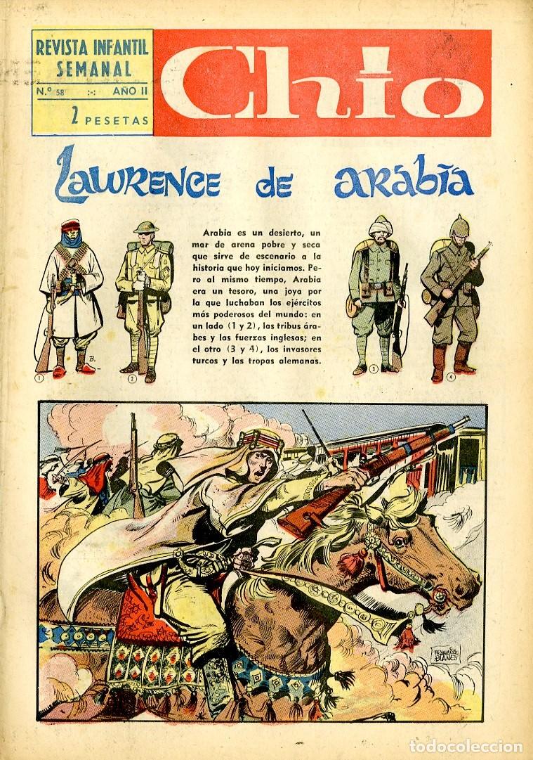 Tebeos: Ch&iacute;o / Prensa y Ediciones S.A. / A&ntilde;o II / 1967 / N.58 (A1) - Foto 1