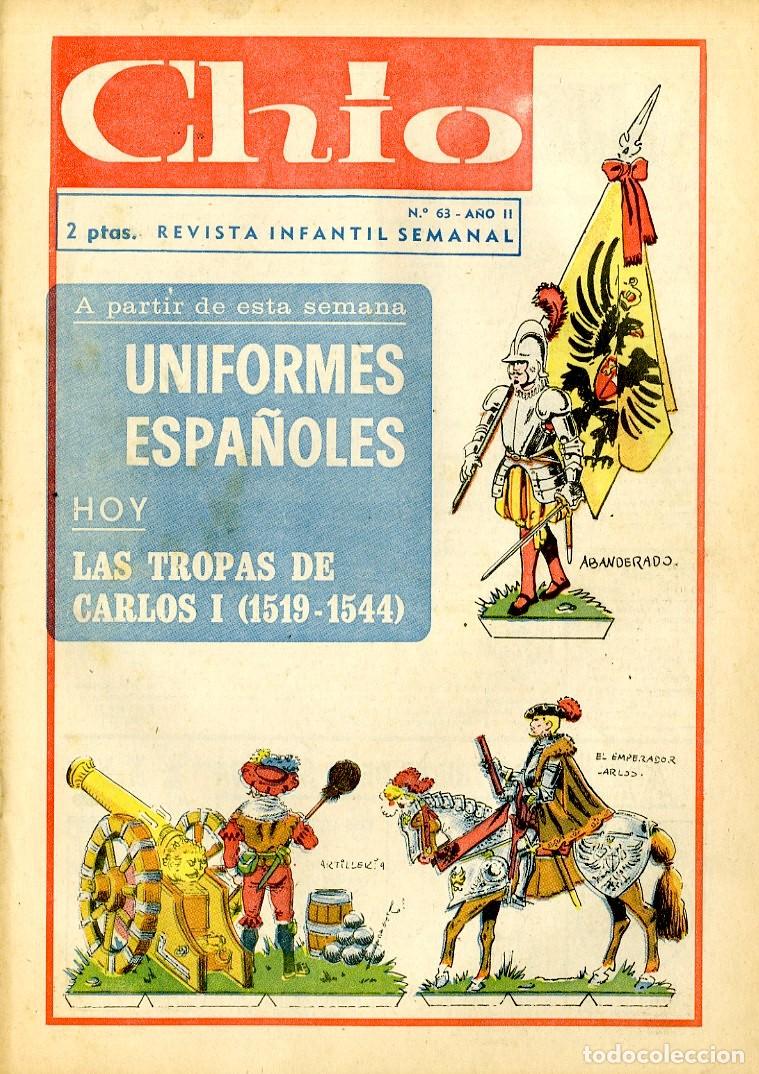 Tebeos: Ch&iacute;o / Prensa y Ediciones S.A. / A&ntilde;o II / 1967 / N.63 (A1) - Foto 1