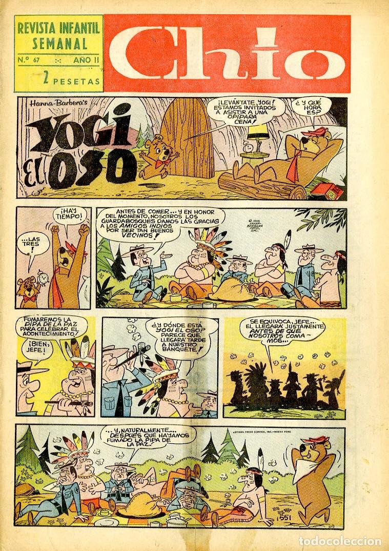 Tebeos: Ch&iacute;o / Prensa y Ediciones S.A. / A&ntilde;o II / 1967 / N.67 (A1) - Foto 1
