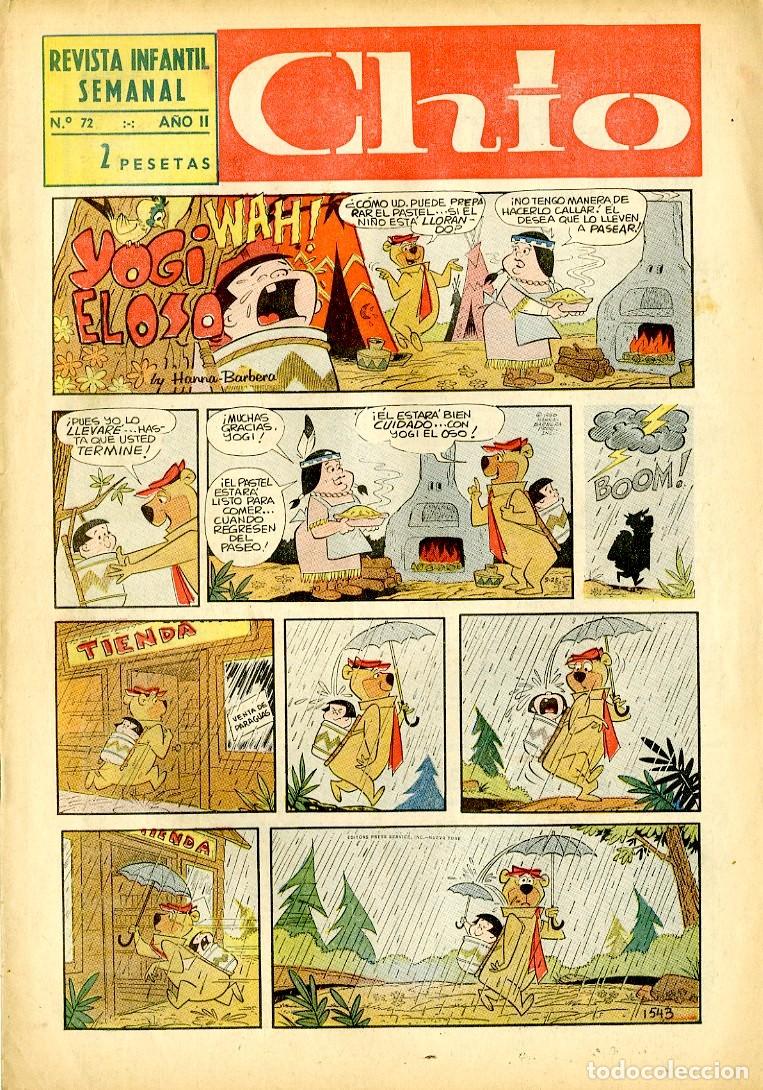 BDs: Ch&iacute;o / Prensa y Ediciones S.A. / A&ntilde;o II / 1967 / N.72 (A1)