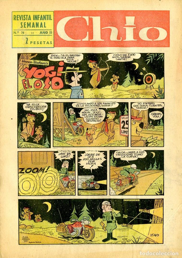 Tebeos: Ch&iacute;o / Prensa y Ediciones S.A. / A&ntilde;o II / 1967 / N.76 (A1) - Foto 1
