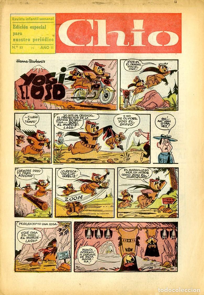 Tebeos: Ch&iacute;o / Prensa y Ediciones S.A. / A&ntilde;o II / 1967 / N.83 (A1) - Foto 1