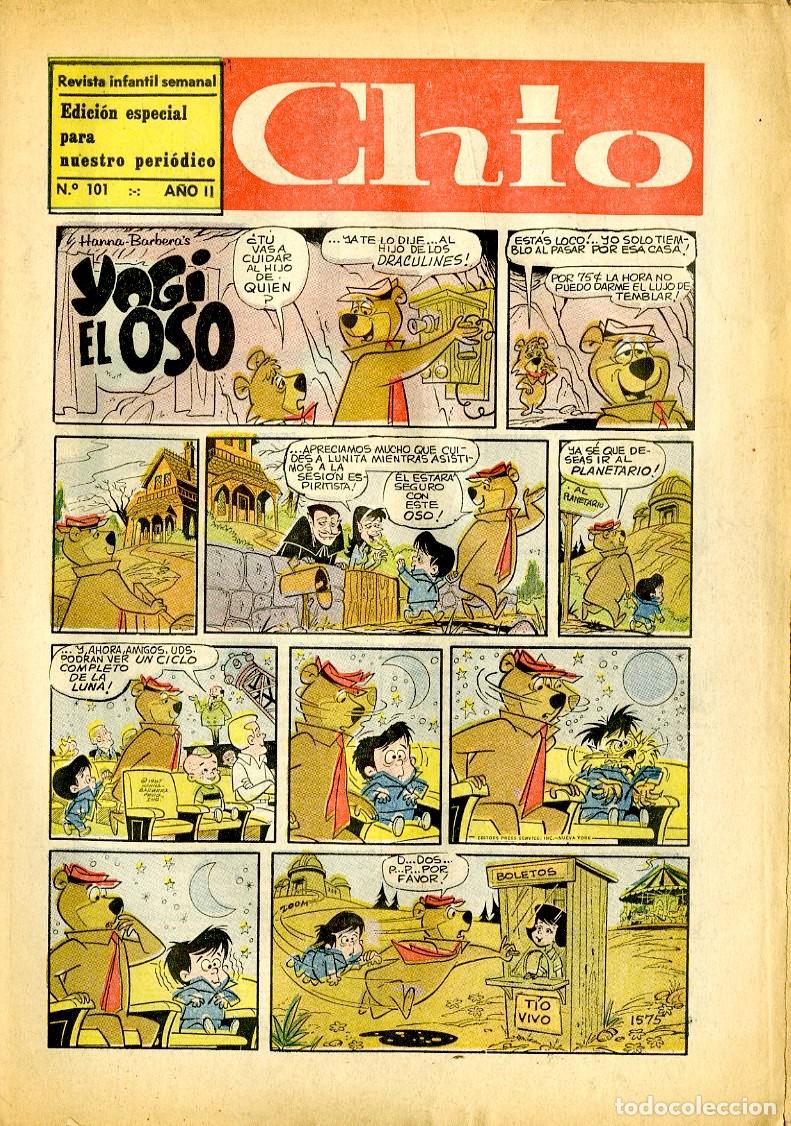 Tebeos: Ch&iacute;o / Prensa y Ediciones S.A. / A&ntilde;o II / 1967 / N.101 (A1) - Foto 1