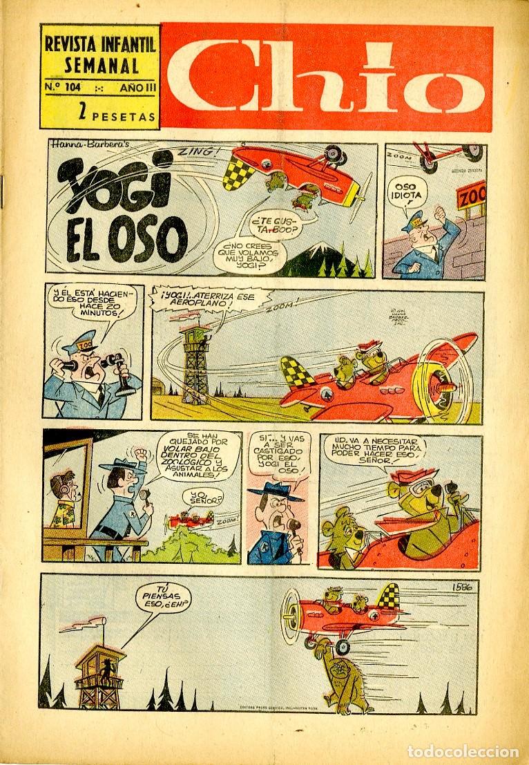 BDs: Ch&iacute;o / Prensa y Ediciones S.A. / A&ntilde;o III / 1967 / N.104 (A1)