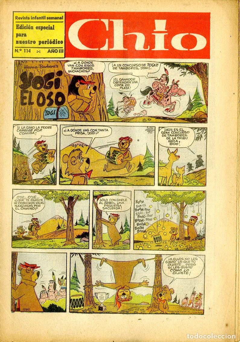 BDs: Ch&iacute;o / Prensa y Ediciones S.A. / A&ntilde;o III / 1967 / N.114 (A1)