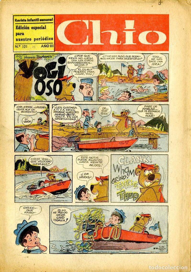 BDs: Ch&iacute;o / Prensa y Ediciones S.A. / A&ntilde;o III / 1967 / N.121 (A1)