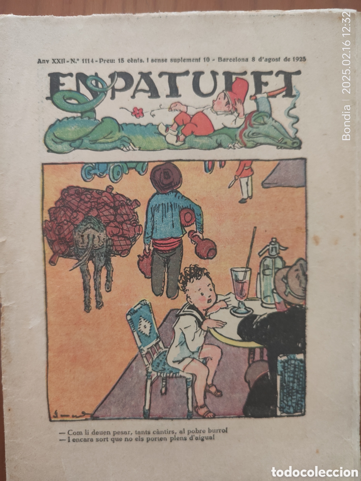 Tebeos: Patufet. 6 ejemplares a&ntilde;os 1925 - Foto 4