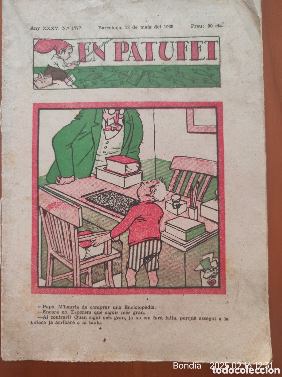 Tebeos: Patufet. 6 ejemplares a&ntilde;os 1925 - Foto 6