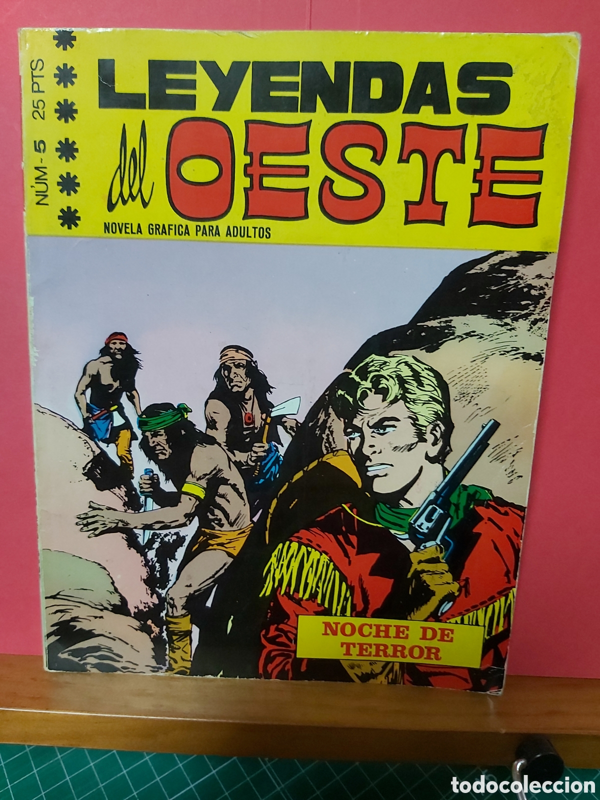 Tebeos: * LEYENDAS DEL OESTE * N&ordm; 5 NOCHE DE TERROR * EUREDIT 1970 LIBRO HISTORIETA * - Foto 1