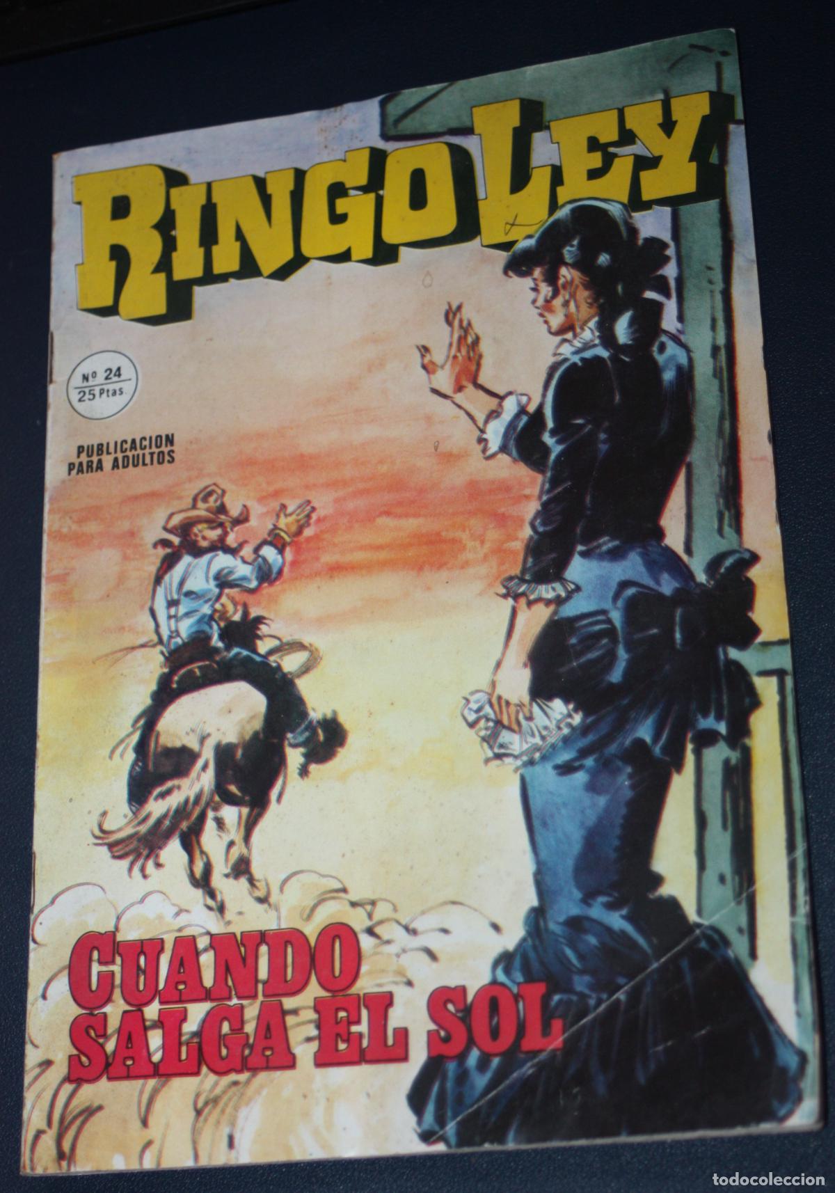 Tebeos: RINGO LEY (1978, ALONSO) n&ordm; 24 : CUANDO SALGA EL SOL - Foto 1