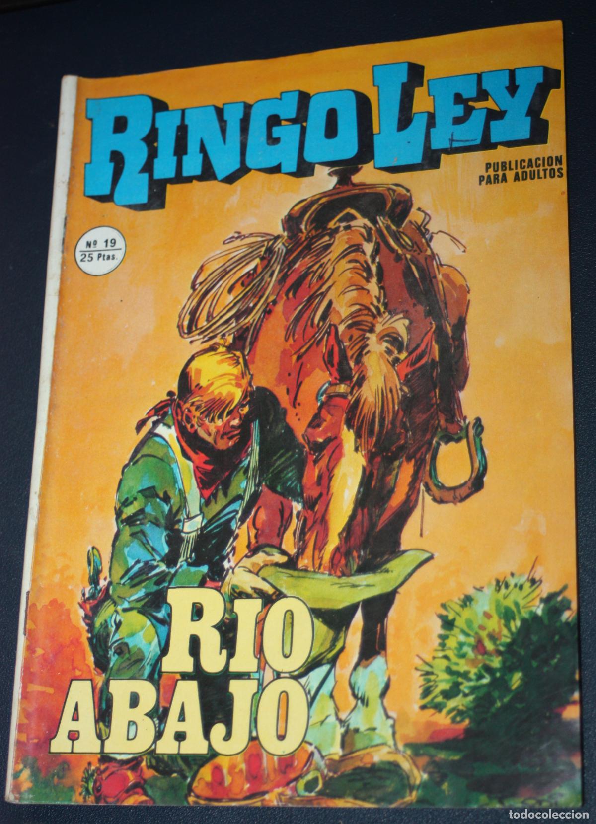 Tebeos: RINGO LEY (1978, ALONSO) n&ordm; 19 : RIO ABAJO - Foto 1