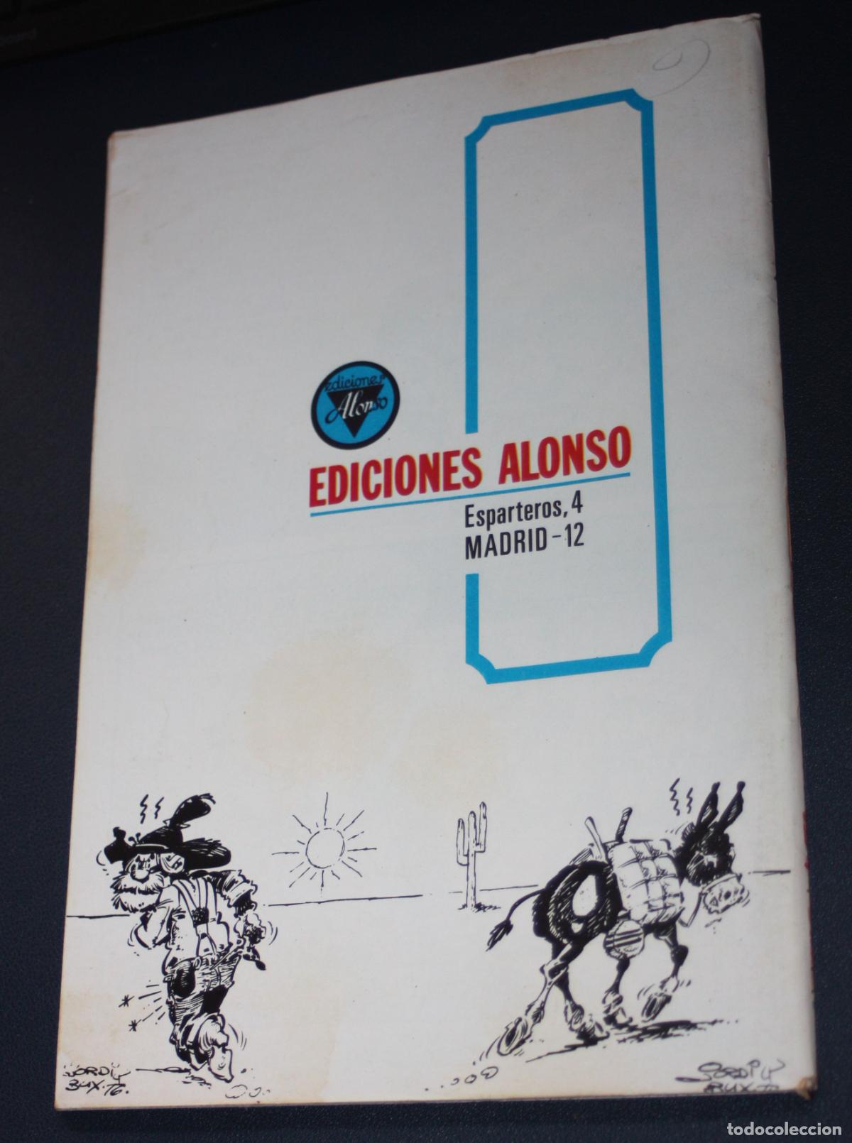 Tebeos: RINGO LEY (1978, ALONSO) n&ordm; 08 : RINGO HA MUERTO - Foto 2