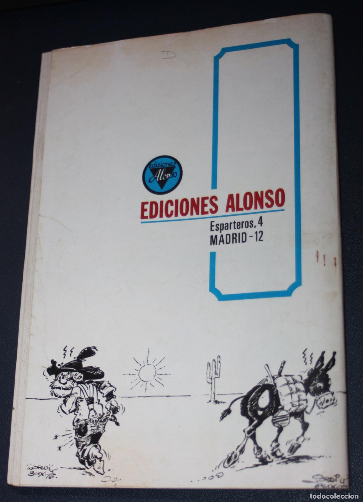 Tebeos: RINGO LEY (1978, ALONSO) n&ordm; 04 : AL BORDE DEL INFIERNO - Foto 2