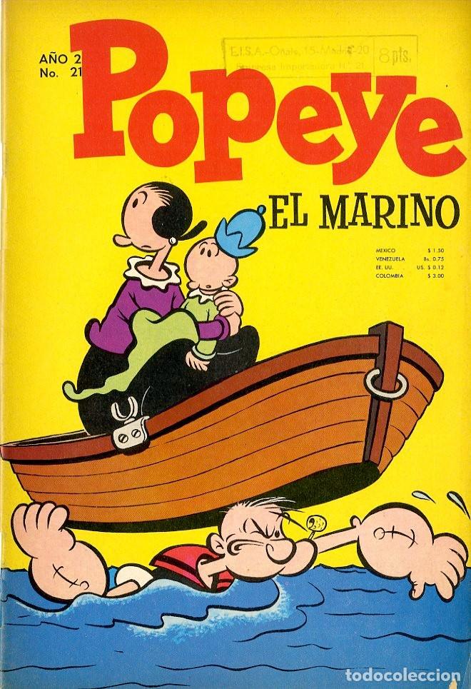Tebeos: Popeye el Marino / Cambridge Publishing Co. / A&ntilde;o 2 / N.21 (A3) - Foto 1
