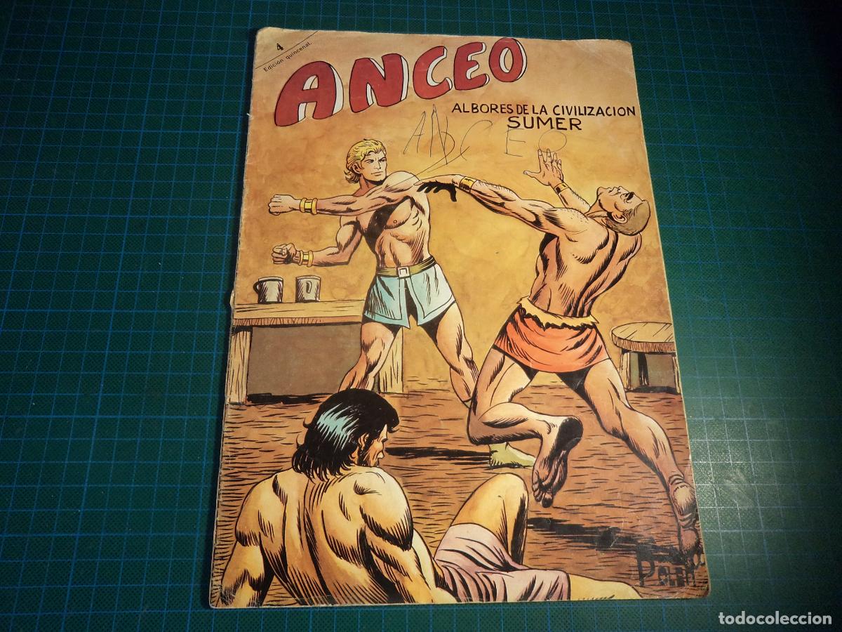 Tebeos: Anceo. n&ordm; 4. Ediciones Polen. Con se&ntilde;ales de uso. (Ref. 3-B) - Foto 1