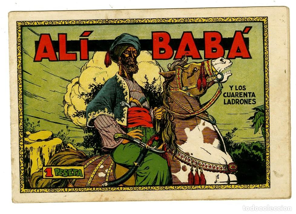 Tebeos: Al&iacute; Bab&aacute; y Los Cuarenta Ladrones n.15 - Editorial Cisne 194? - Gerpla - Foto 1