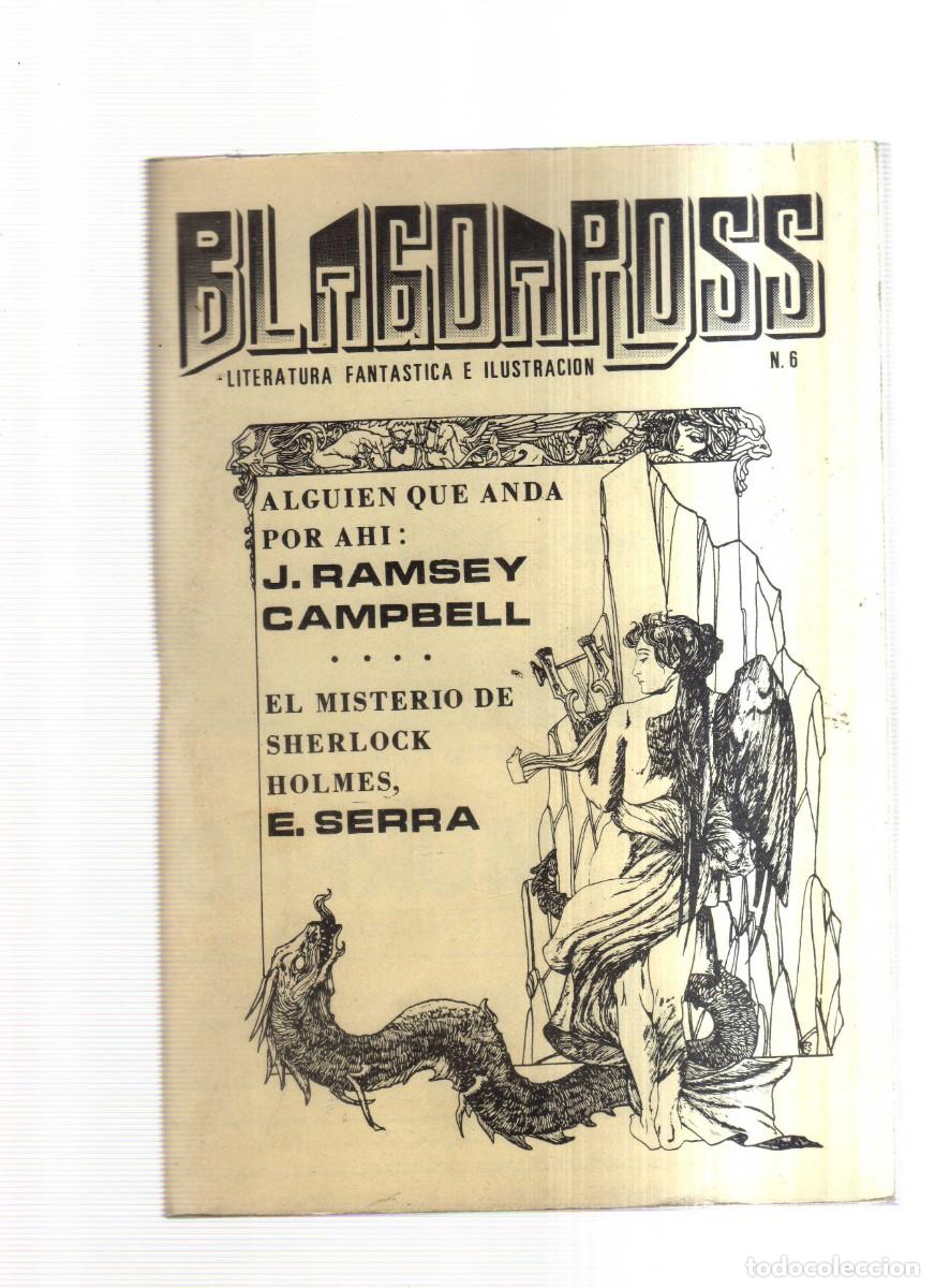 Tebeos: BLAGONROSS LITERATURA FANTASTICA E ILUSTRACION N,6