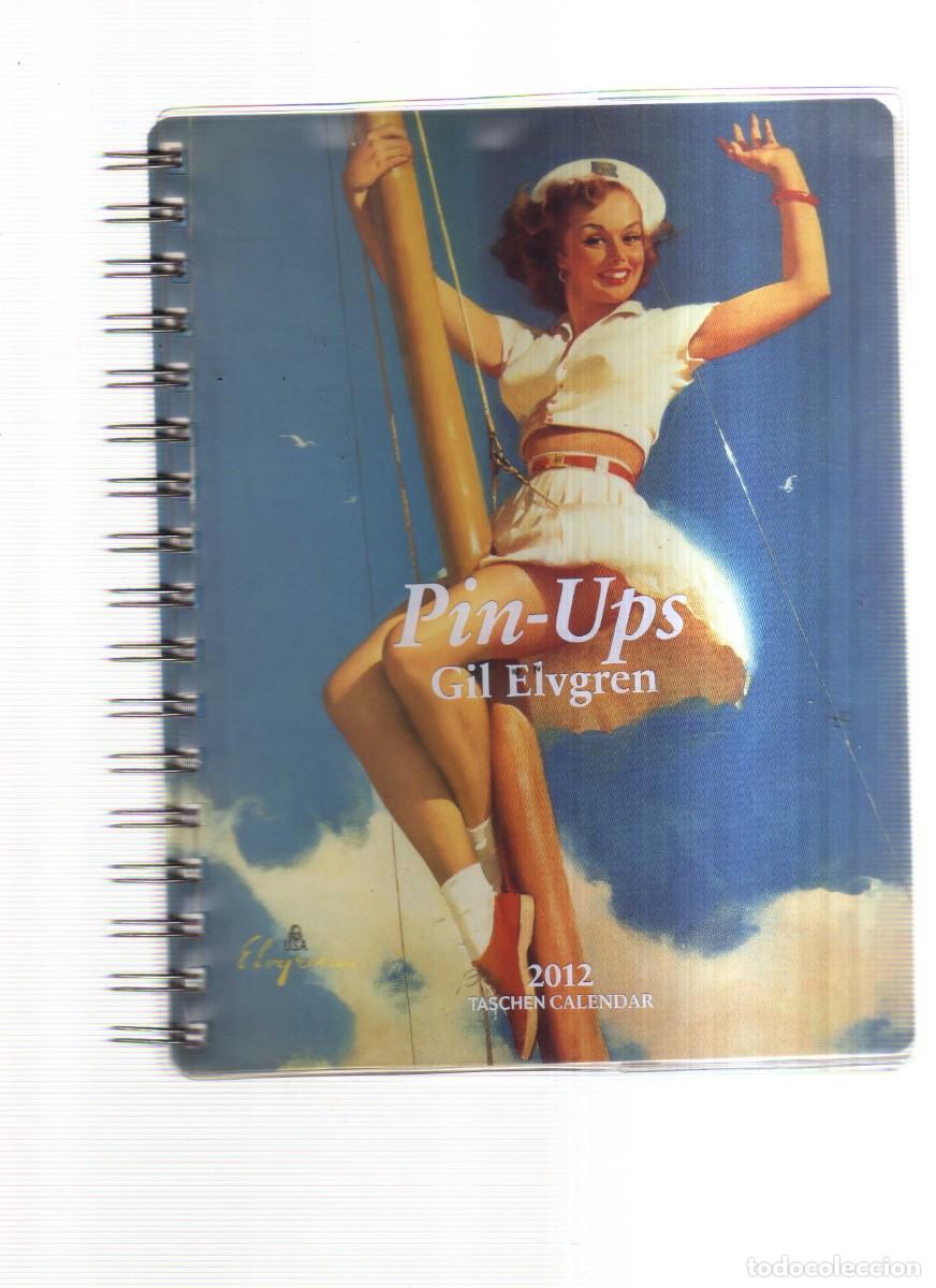 Tebeos: TASCHEN CALENDAR DEL 2012 PIN -UPS GIL ELVGREN - Foto 1