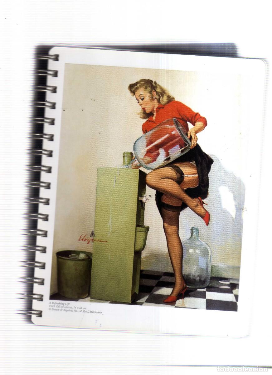 Tebeos: TASCHEN CALENDAR DEL 2012 PIN -UPS GIL ELVGREN - Foto 3