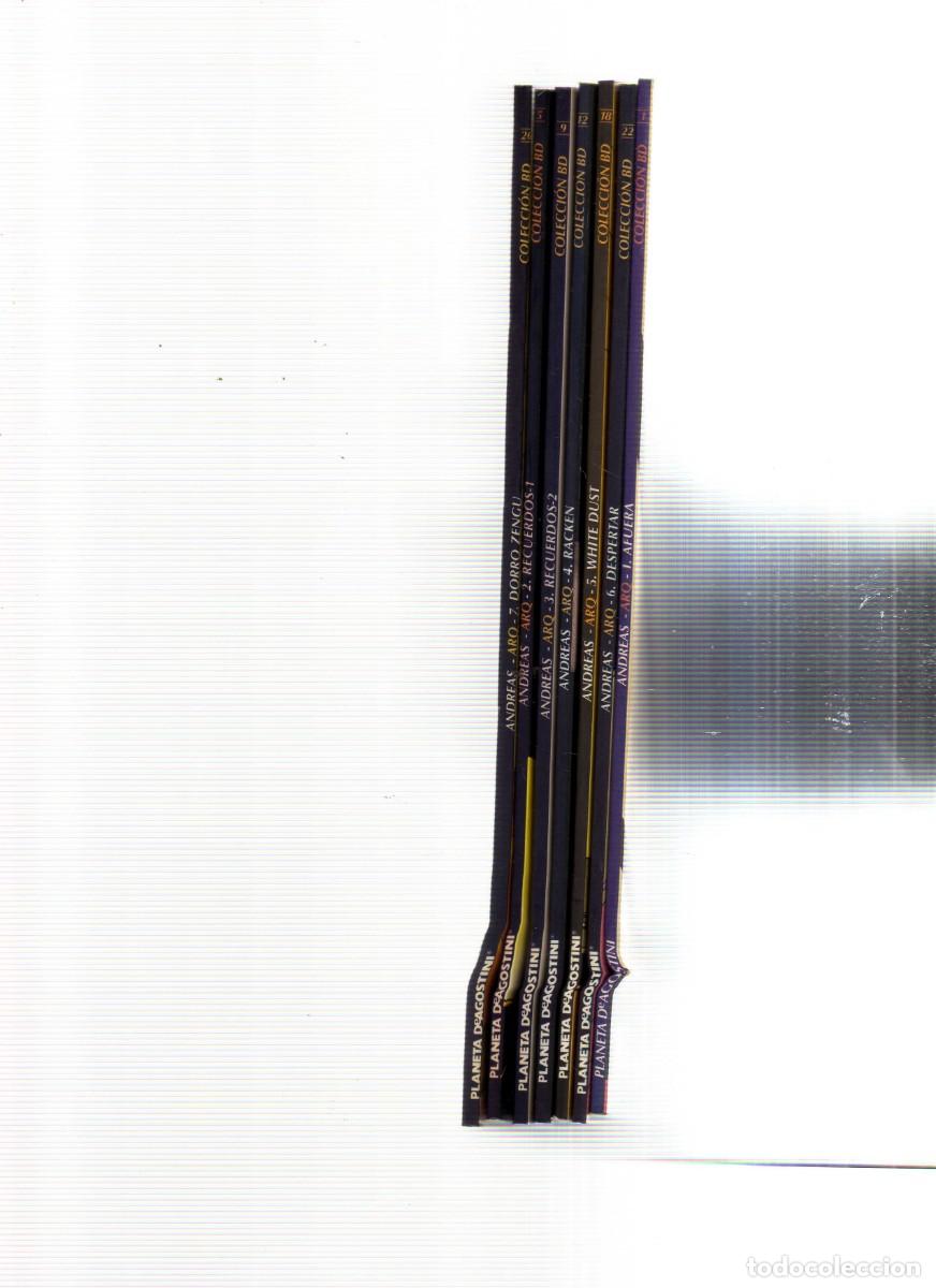 Tebeos: ANDREAS COLECCION BD PLANETA LOTE DE 7 NUMEROS DEL 1 AL 7 - Foto 4