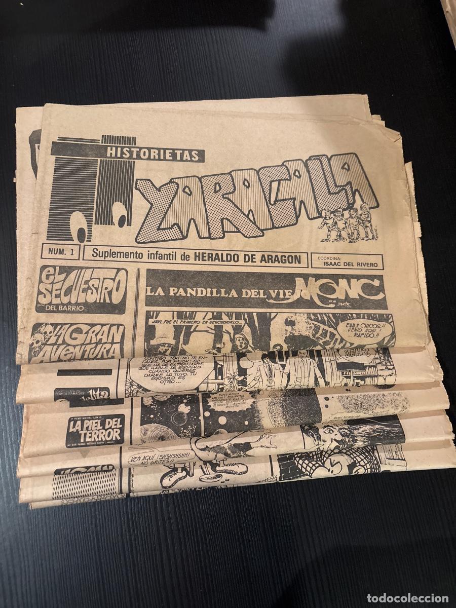 Tebeos: Ced comic Historietas Zaragalla suplemento infantil Heraldo de Aragon completo 8 ejemplares