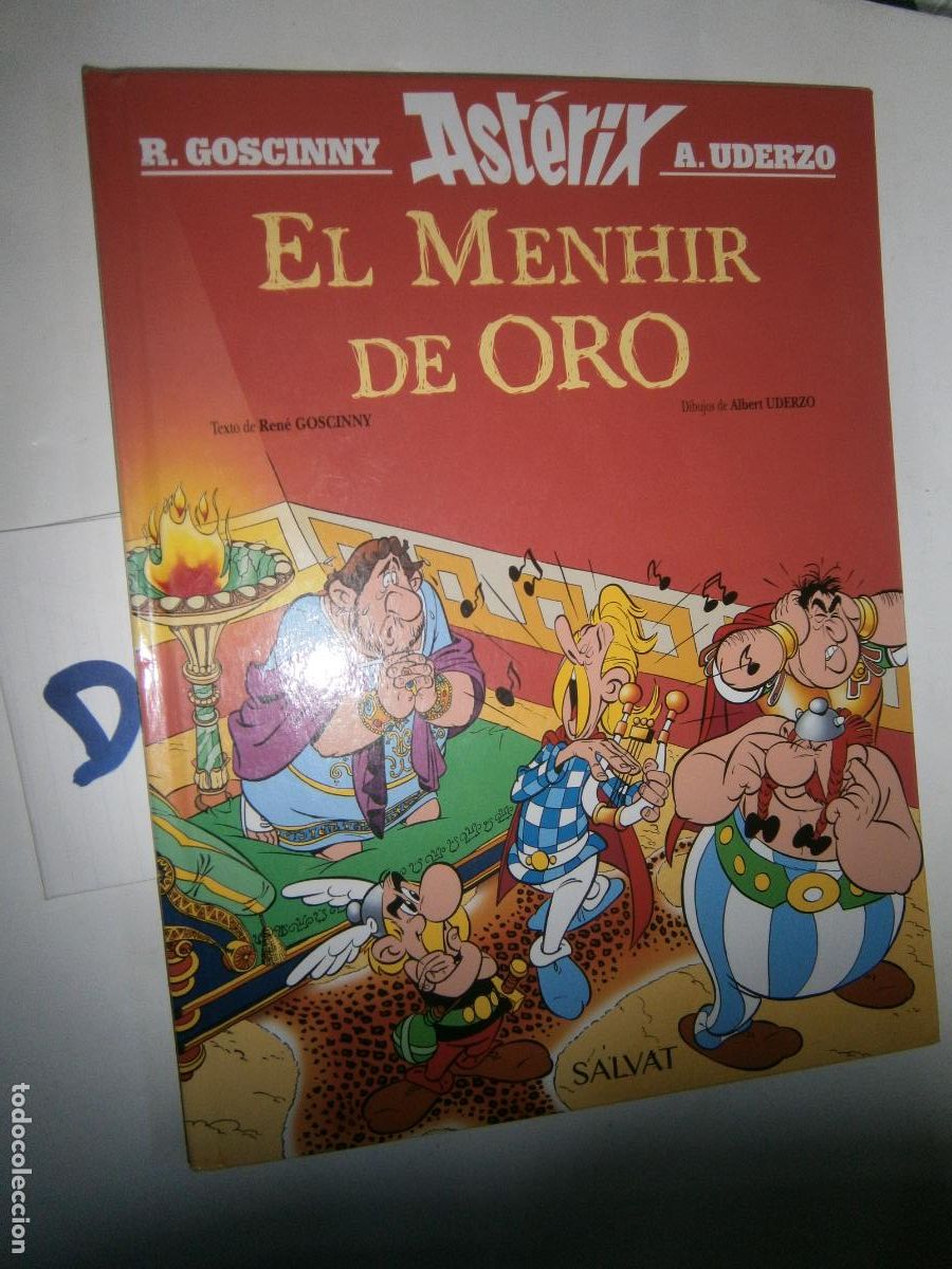 Tebeos: ASTERIX Y OBELIX - EL MENHIR DE ORO - Foto 1