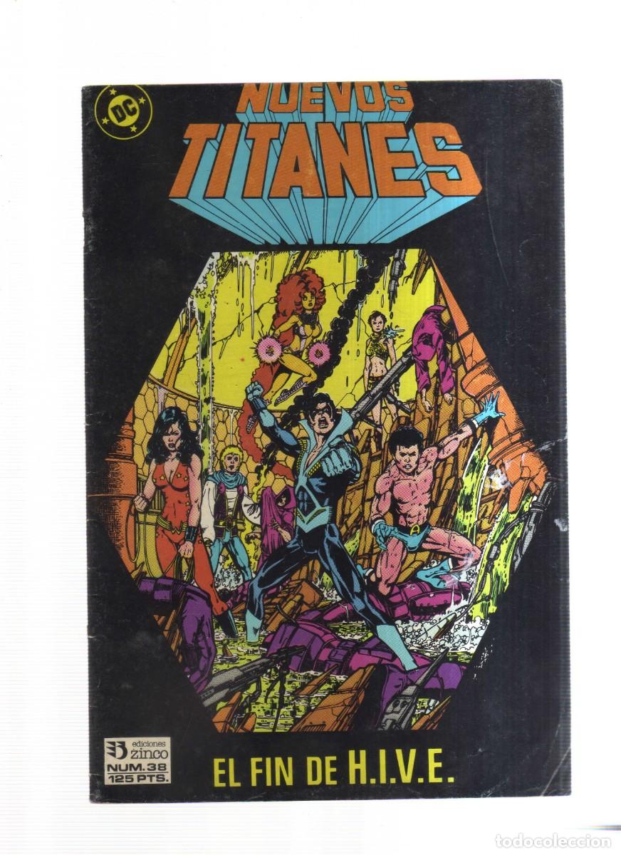 Tebeos: NUEVOS TITANES EL FIN DE H.I.V.E N,38 - Foto 1