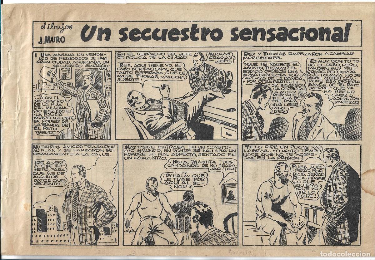 Tebeos: UN SECUESTRO SENSACIONAL - ORIGINAL - Foto 1
