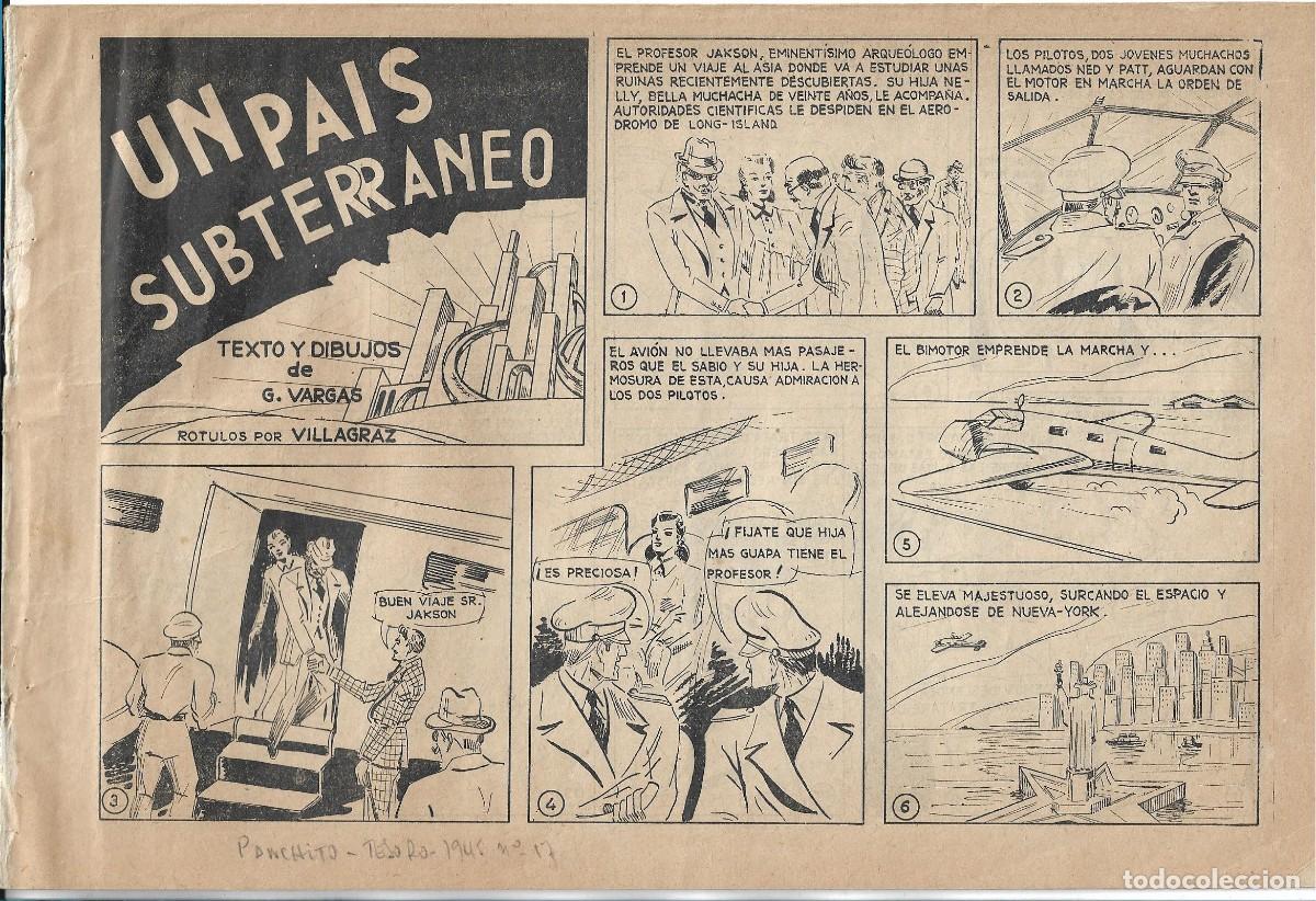 Tebeos: UN PAIS SUBTERRANEO- ORIGINAL - Foto 1