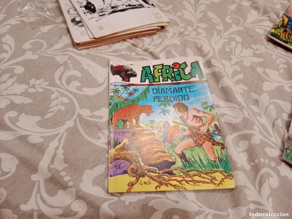 Tebeos: SAMB&Uacute; / &Aacute;FRICA - COLECCI&Oacute;N COMPLETA - EDITORIAL VILMAR 1978 - Foto 2
