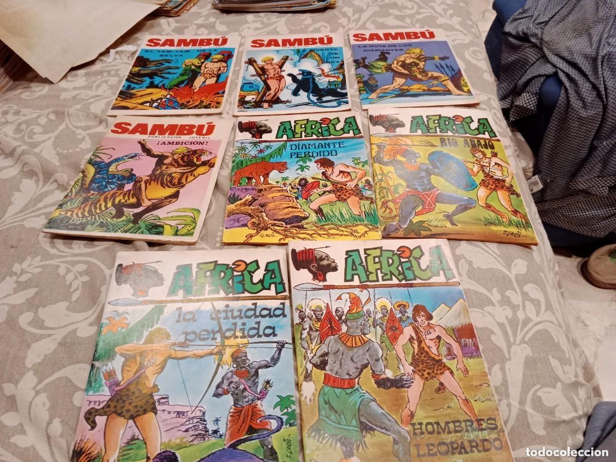 Tebeos: SAMB&Uacute; / &Aacute;FRICA - COLECCI&Oacute;N COMPLETA - EDITORIAL VILMAR 1978 - Foto 3